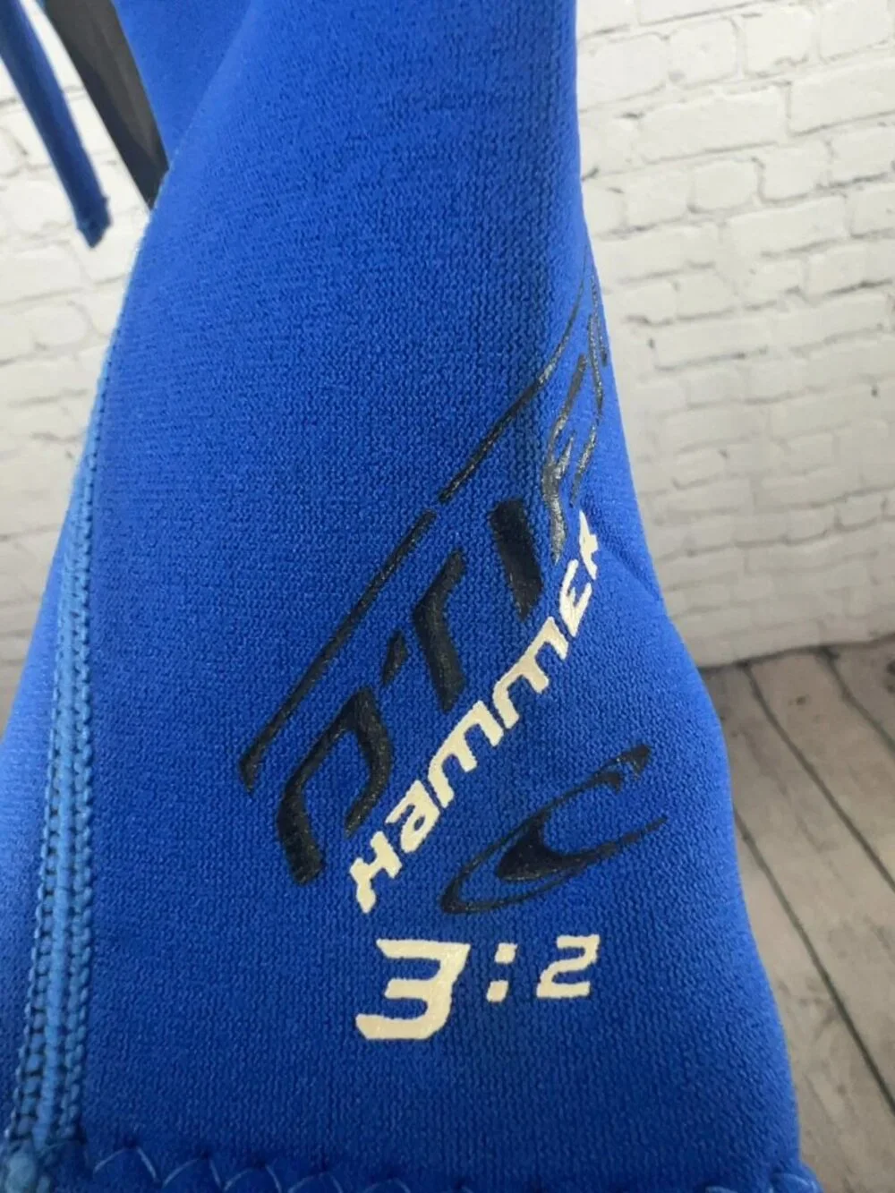 O'Neill Hammer Blue Black 3/2 Ultraflex Back Zip Full Body Wetsuit MT